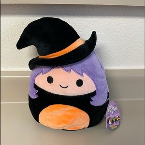 8” Madeleine squishmallow witch